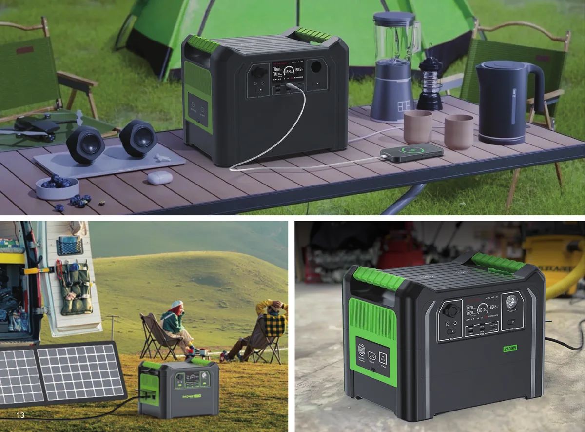 Portable Power Station Anwendungsszenen