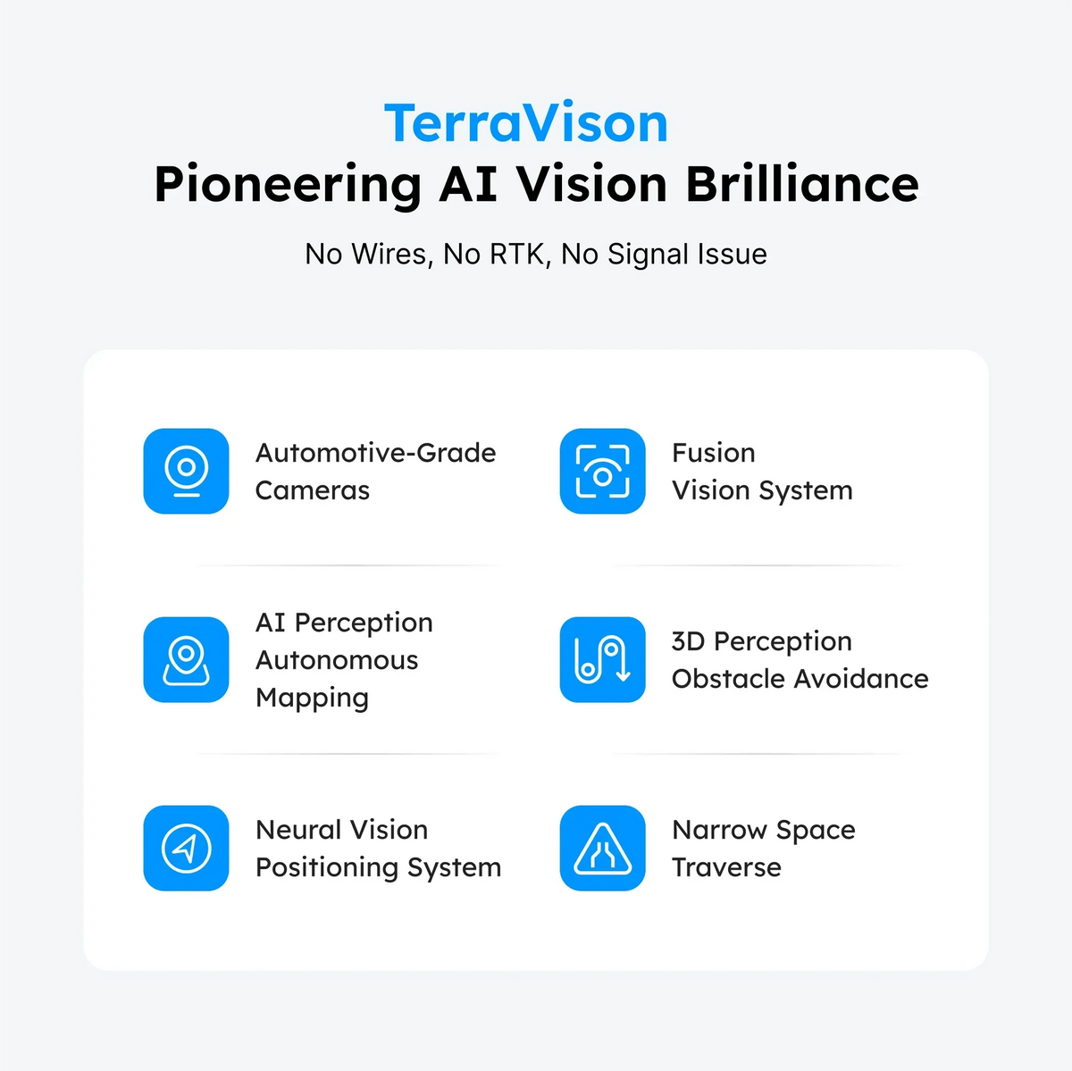 TerraMow Vision Navigation